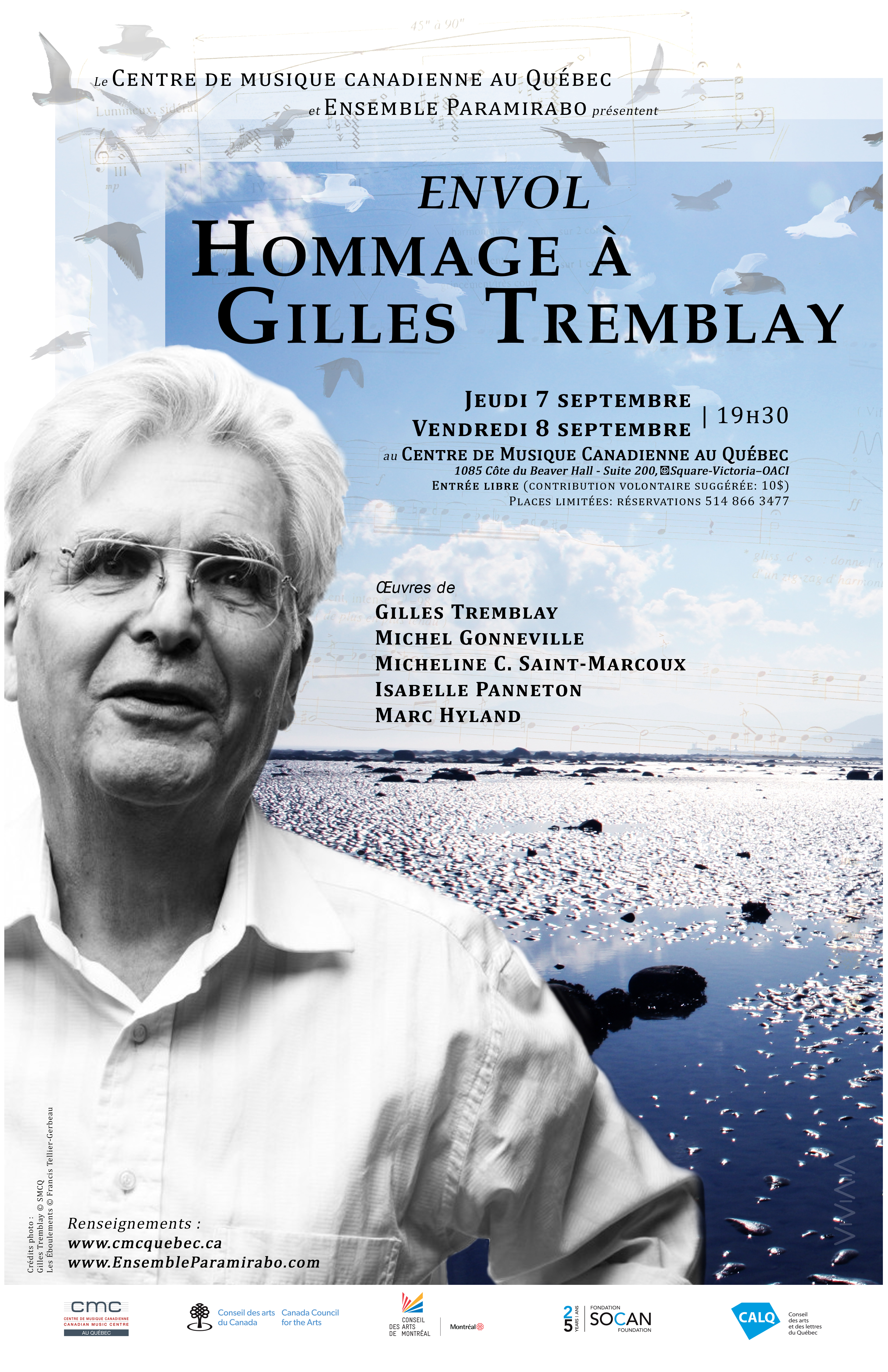 Paramirabo Hommage Gilles Tremblay